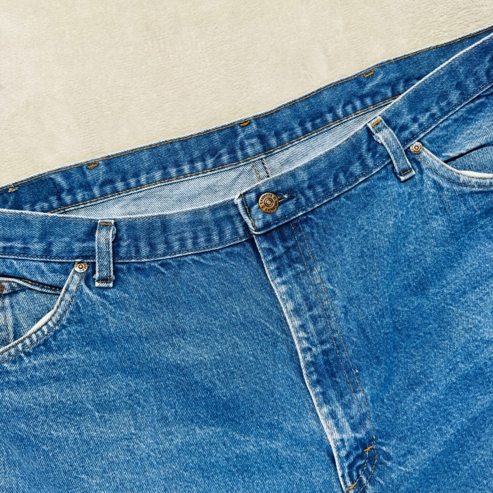 Vintage Roebucks Jeans Men's 40x28 Blue Bootcut Medium Wash Workwear USA 90's‎